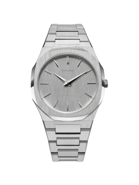 D1 Milano Ultra Thin Linen 40mm Silver UTBJ23