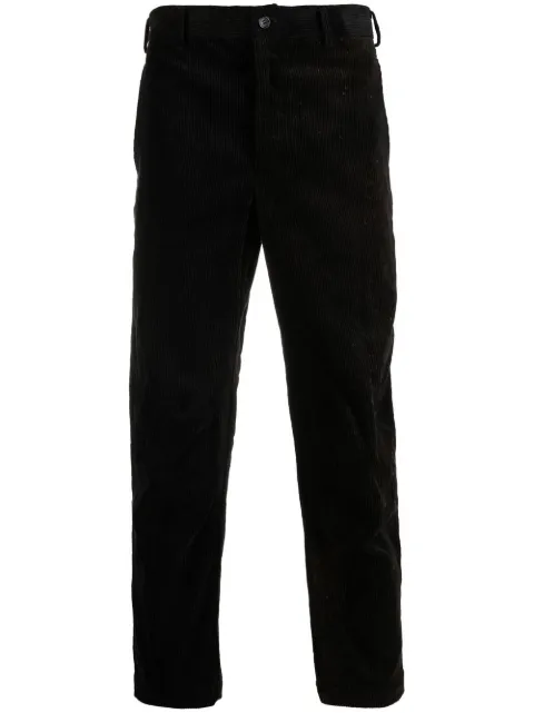 Black Comme Des Garçons cropped corduroy trousers Black 1JP008