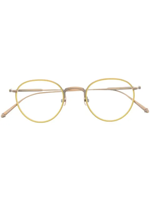 Matsuda round-frame glasses Gold M3085I