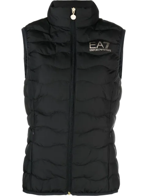Ea7 Emporio Armani Core padded gilet Black 8NTQ08TNF8Z