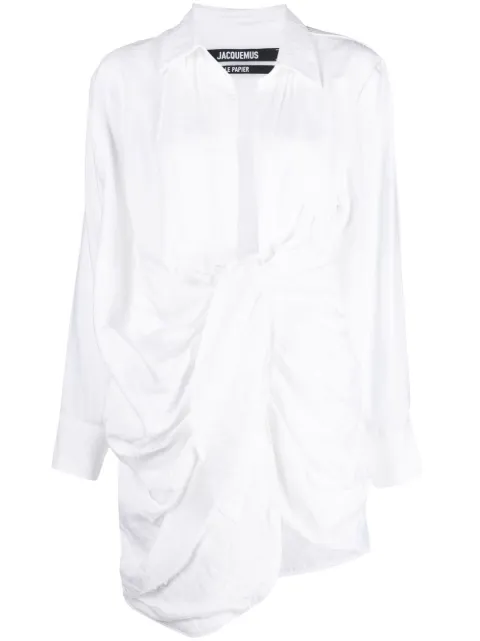 Jacquemus The Bahia mini dress White 213DR0091020