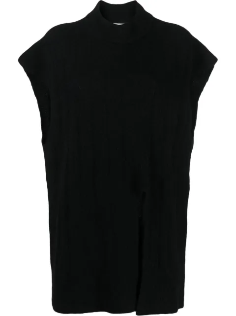 Rus mock-neck knit jumper Blue FF22005I