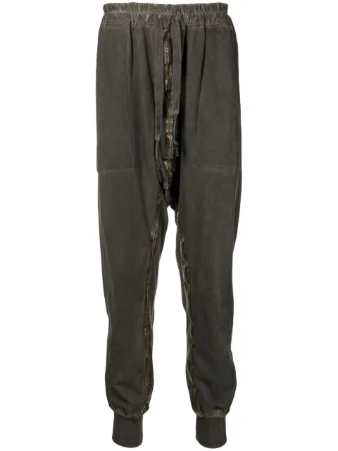 Isaac Sellam Experience zip-embellished tapered trousers Grey LCPANTSBANDEKHAKI
