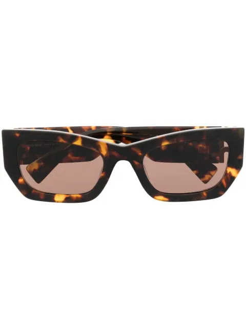 Miu Miu Eyewear cat-eye frame sunglasses Brown SMU09WVAU06B