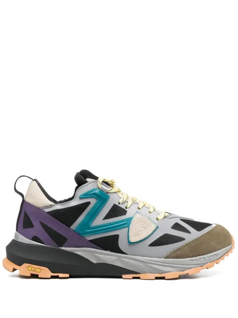 Philippe Model Paris logo-patch low-top sneakers Grey RXLUTP04