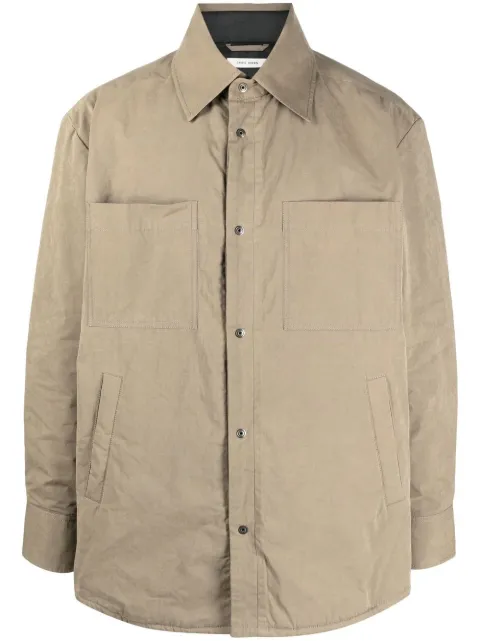 Craig Green long-sleeve shirt-jacket Neutrals CGAW22CWOSHI16