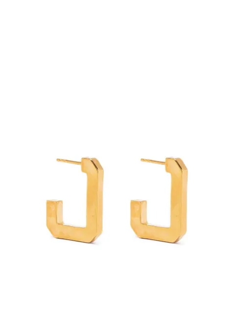 Zadig&Voltaire brass hoop earring Gold OWJW00518
