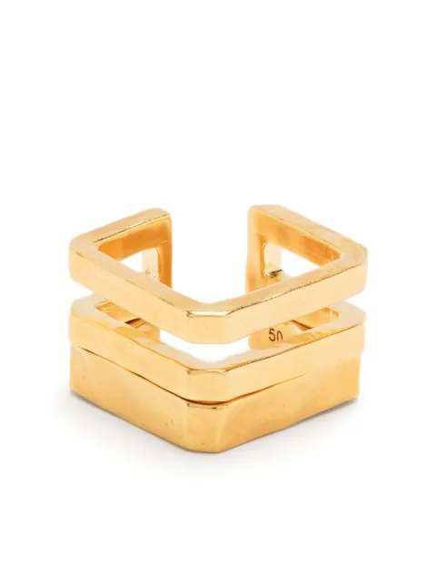 Zadig&Voltaire brass stacking rings Gold OWJW00568