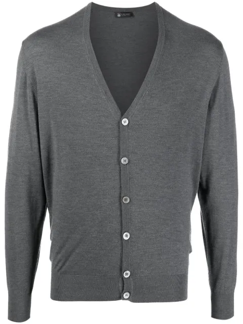 Colombo button-down knit cardigan Grey M3416X