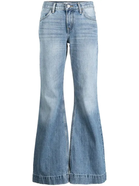 RE/DONE 70s low-rise flared jeans Blue 14803W70LRBL