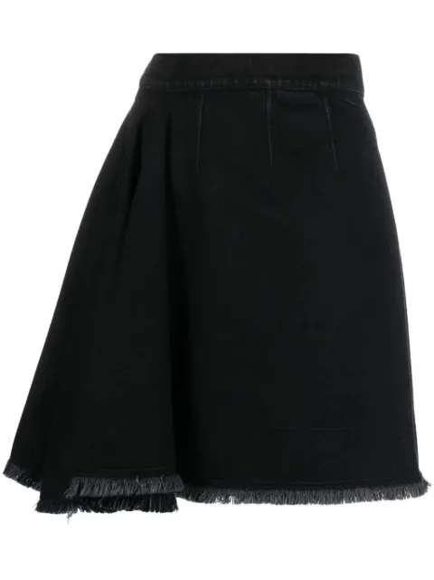 Alexander McQueen high-waisted A-line skirt Black 720056QMAB5