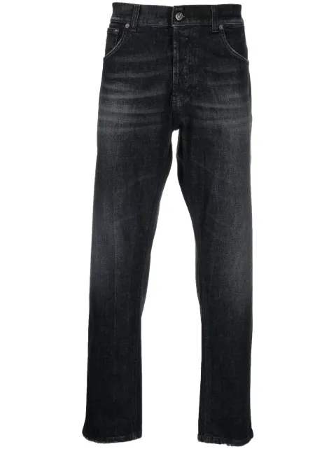 DONDUP low-rise straight-leg jeans Black UP576DS0215UDL8DU