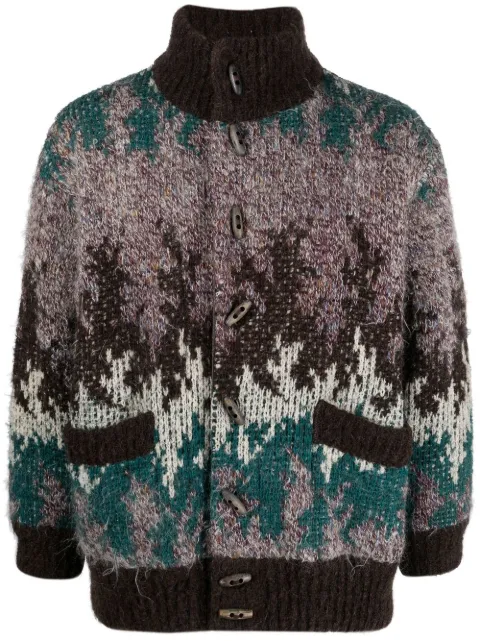 Missoni Pre-Owned 1980s reversible knitted jacket Brown MISS600GQ
