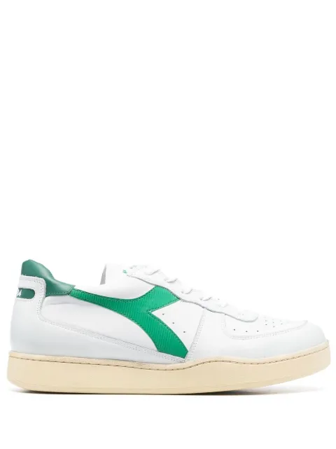 Diadora low-top leather sneakers White 201179043