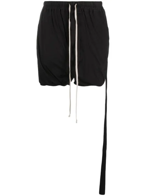 Rick Owens DRKSHDW drawstring-waist track shorts Black DS02B4321B