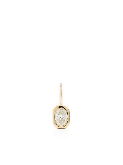 Lizzie Mandler Fine Jewelry 18kt yellow gold diamond solitaire charm Gold C1007Y