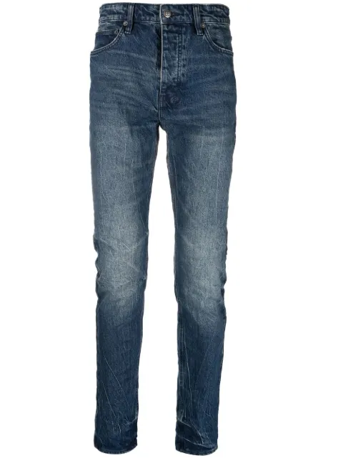 Ksubi stonewashed skinny jeans Blue MFA22DJ062