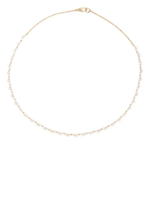 Lizzie Mandler Fine Jewelry 18kt yellow gold Éclat diamond tennis necklace Gold N1304WDY