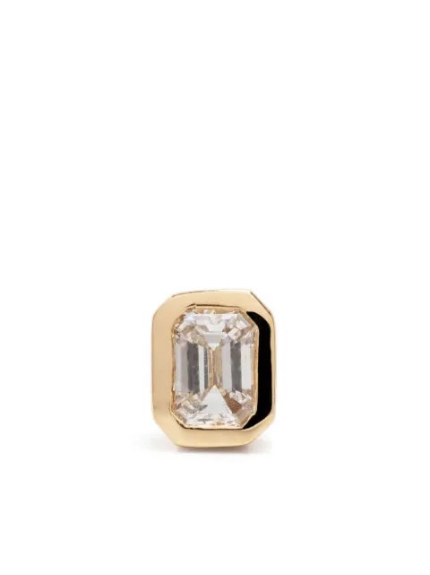 Lizzie Mandler Fine Jewelry 18kt yellow gold Mini Diamond stud earring Gold E1004MY