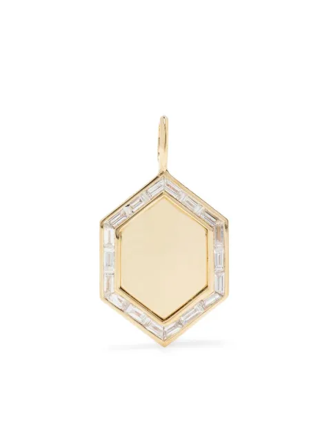 Lizzie Mandler Fine Jewelry 18kt yellow gold diamond charm Gold C990WDY