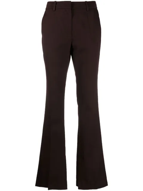 Low Classic flared wool trousers Red LCFW22PA19377275