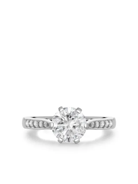Pragnell Vintage platinum diamond ring Silver 151098