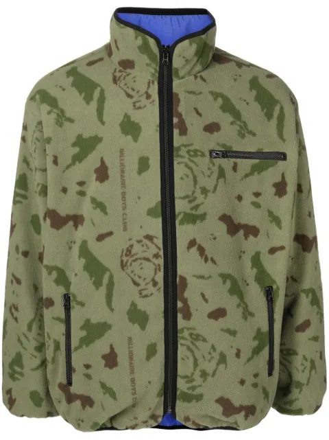 Billionaire Boys Club reversible fleece jacket Multicolour B22304