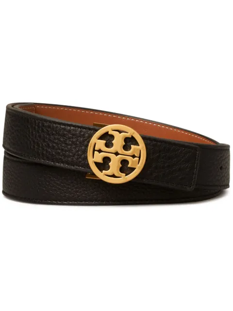 Tory Burch 1" Miller reversible belt Black 138935