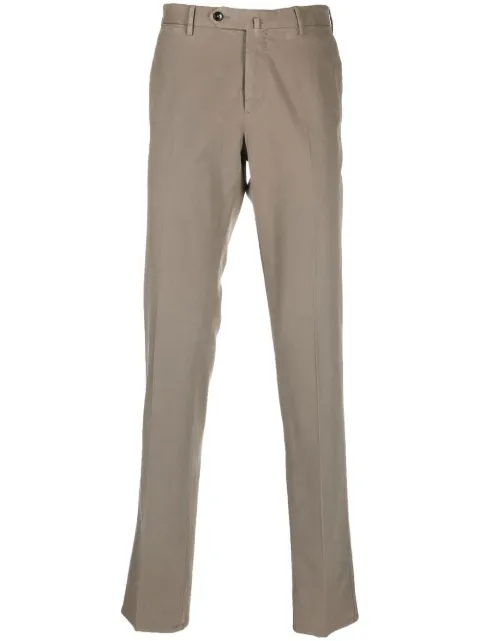 PT Torino mid-rise slim-cut chinos Neutrals COVT01Z00CL1NU46