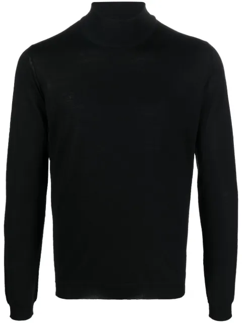 GOES BOTANICAL fine-knit merino jumper Black 114