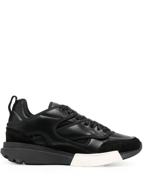 OAMC panelled low-top sneakers Black 22A28OAS02TOMOA006