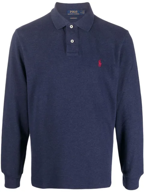 Polo Ralph Lauren Polo Pony long-sleeved polo shirt Blue 710680790094