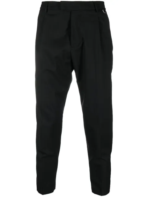 Low Brand straight-leg cropped trousers Black L1PFW22236501