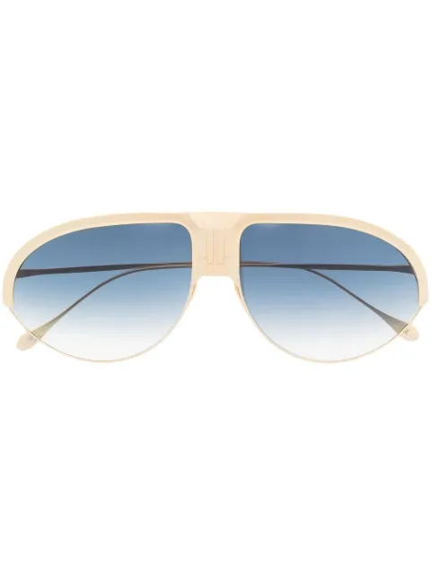 Rigards oversized-frame sunglasses Gold RG1048TI