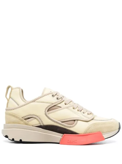 OAMC low-top lace-up sneakers Yellow 22A28OAS02TOMOA006