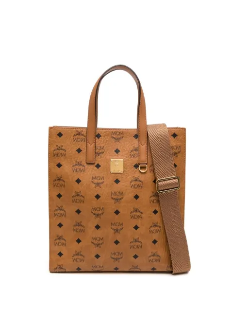 MCM Small Aren tote bag Brown MMTCSKC03
