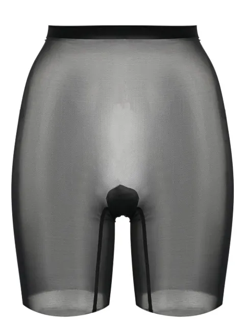 Wolford tulle-mesh sheer shorts Black 4W2017000