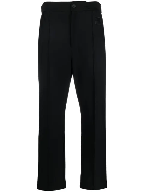Opening Ceremony logo-patch relaxed trousers Black YMCA015F22JER0011010