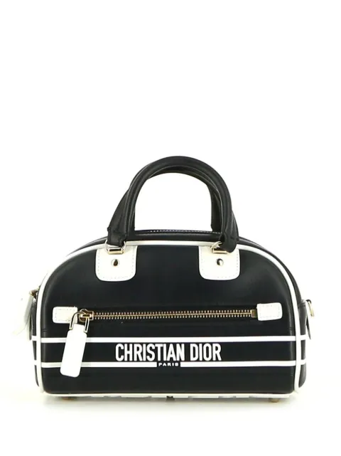 Christian Dior Pre-Owned 2020 Vibe mini bowling bag White 391606