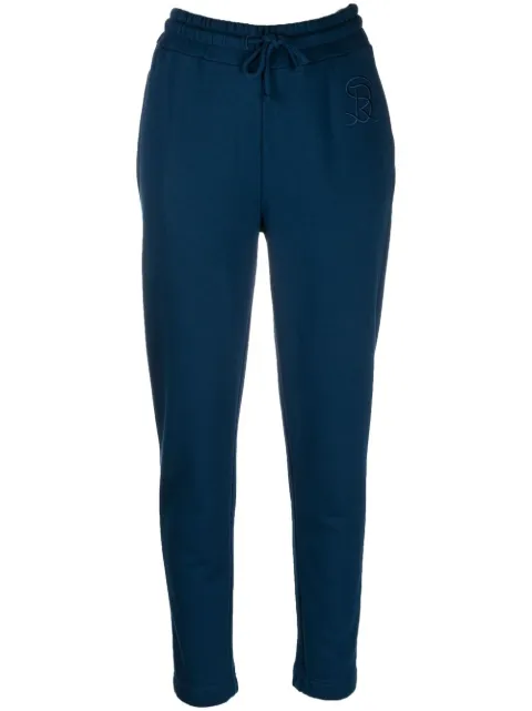Sonia Rykiel logo-embroidered track pants Blue 22H36P03