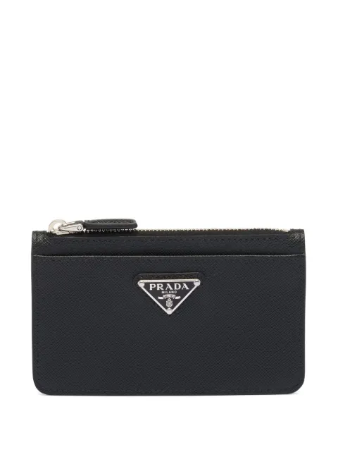 Prada leather card holder Black 2MC084QHH