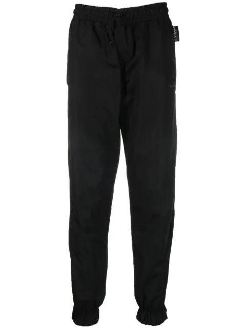 Plein Sport logo-patch track pants Black SACCMJT2104SXV005N