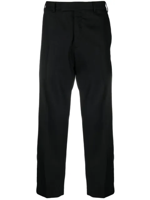 PT Torino cropped straight-leg trousers Black CORFZ1Z00FWDCM14