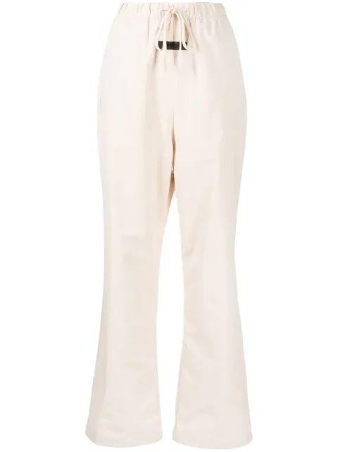 FEAR OF GOD ESSENTIALS logo-stripe track pants Neutrals 130SU223010FW