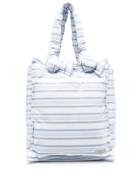 Jacquemus Le Cuscinu Pillow tote bag Blue 226BA0351052