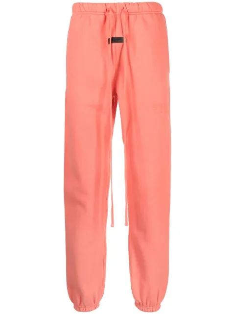 FEAR OF GOD ESSENTIALS Essentials logo-patch track pants Pink 130SU222022F