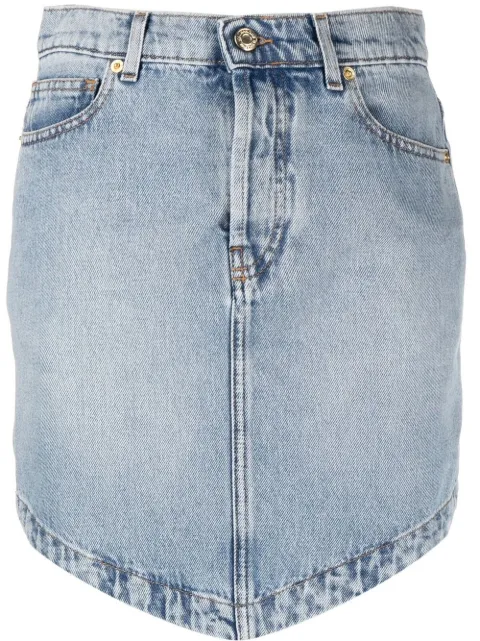 Alexandre Vauthier high-waisted denim skirt Blue 223SK16021530213