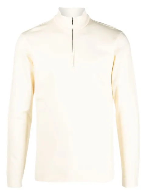 Orlebar Brown Neilson half-zip jumperr Neutrals 277174