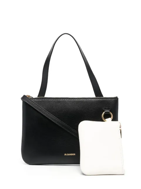 Jil Sander nappa-leather logo-print bag Black J08WG0009P5079