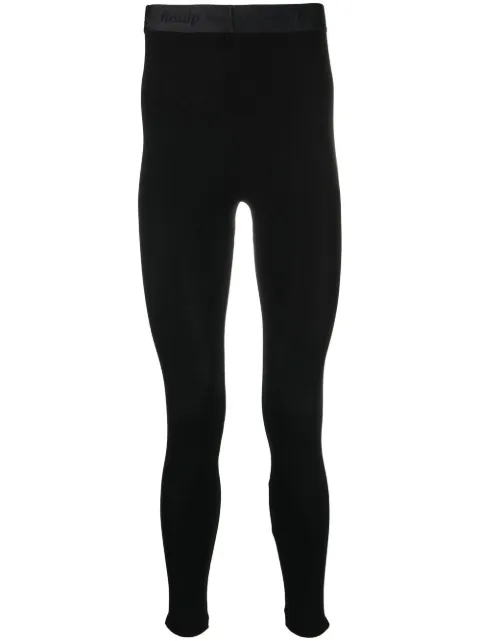 Fusalp logo-waistband leggings Black A2202